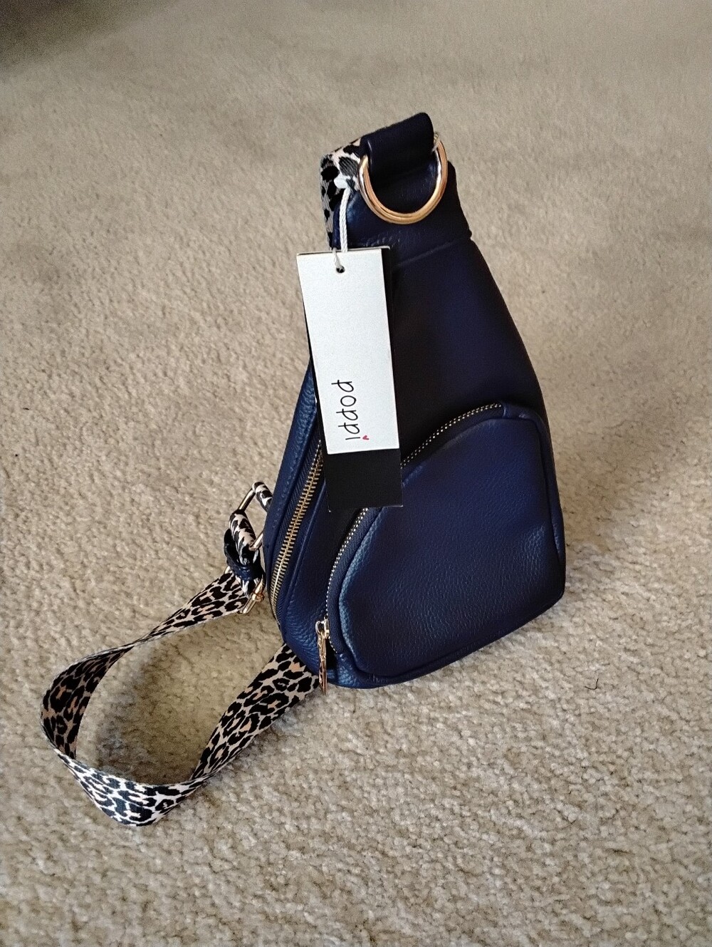Poppi Vegan Leather Crossbody